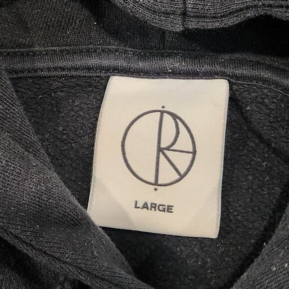 Polar Skate Co Mens L Large Black Default Pullover Sweatshirt Skateboard Hoodie - Picture 6 of 14